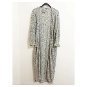 Anthropologie Dolan Left Coast Collection Textured Knit Longline Duster XS